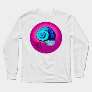 Fish Shell Art 6 Long Sleeve T-Shirt